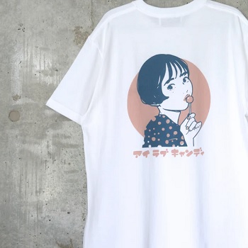 onedrop-ONEGO I LOVE CANDY Tshirt