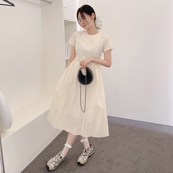 PARTYSU t Needs shirring dress