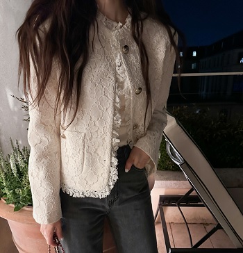 partysu H Vanessa lace jacket